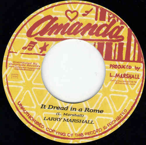 LARRY MARSHALL dread in a rome / dub