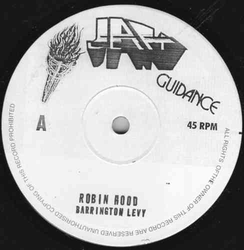 BARRINGTON LEVY robin hood - ROOTS RADICS BAND dub / blackheart man - dub