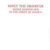 NINEY THE OBSERVER sledghammer dub LP