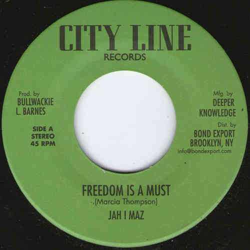 JAH I MAZ freedom is a must / BABA LESLIE freedom dub