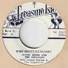 JUSTIN HINDS & THE DOMINOES why should i worry / LYN TAITT & T McCOOK & THE SUPERSONICS spanish eyes
