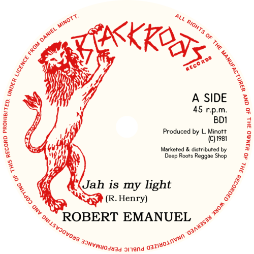 ROBERT EMANUEL Jah Is My Light