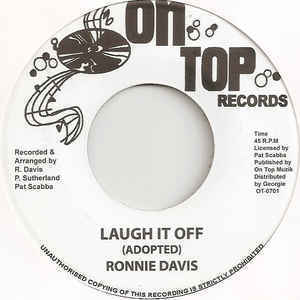 RONNIE DAVIS laugh it off / version