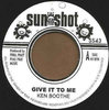 KEN BOOTHE give it to me / I ROY musical air raid