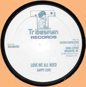 HAPPY LOVE love we all need - version / WACKIES roots rock special