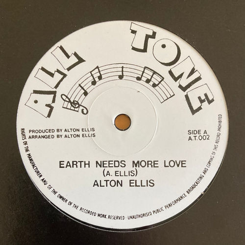 ALTON ELLIS Earth Need More Love