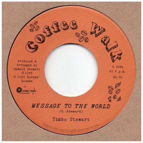TIMBO STEWART message to the world / FOOD CLOTHES & SHELTER dub to the world