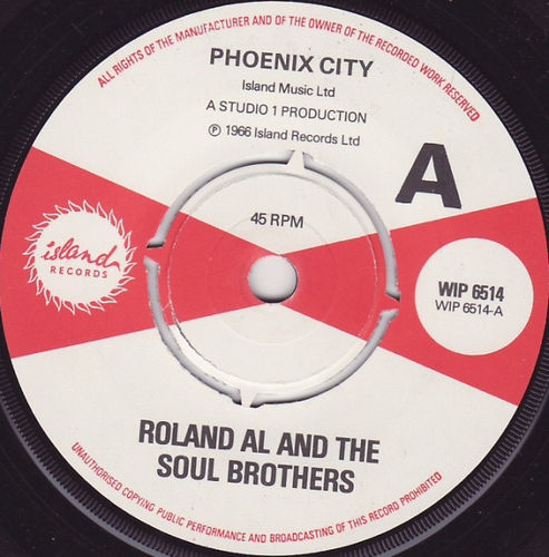 ROLAND AL & THE SOUL BROTHERS Phoenix City