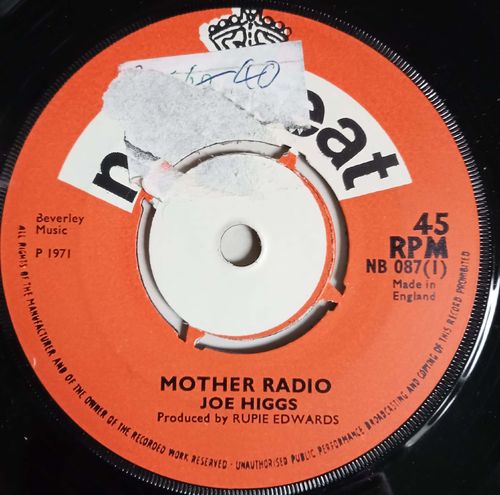 JOE HIGGS Mother Radio