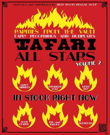 Flyer digital annonçant la sortie de l’album Tafari All Stars - Rarities From The Vault Vol.2 (TDLP02), 2022.\\n\\n26/02/2023 17:54